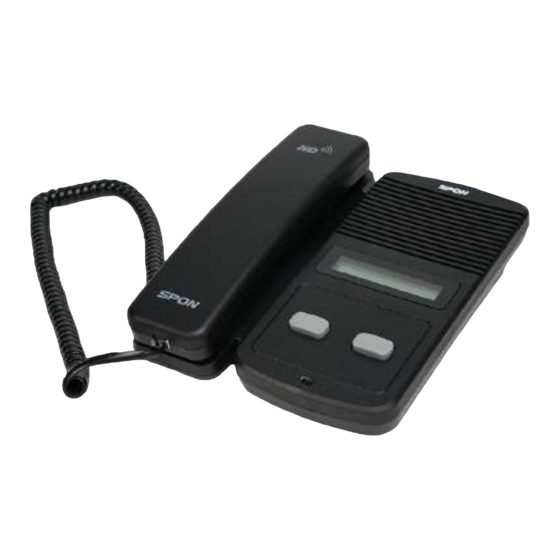 Spon NAS-8527 Series Manual