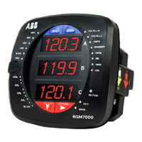 ABB RGM7000 Quick Start Manual