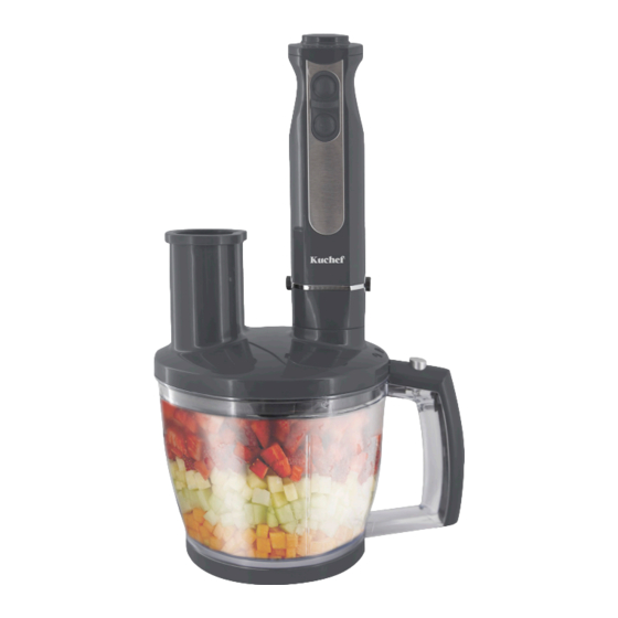Kuchef GTM-8216 Instruction Manual