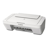 Canon PIXMA MG2600 series Quick Start Manual