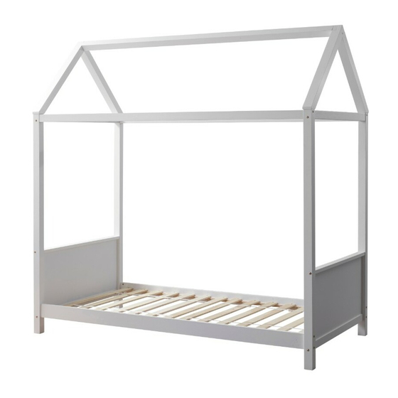 Mocka Finn House Bed - Single Assembly Instructions Manual