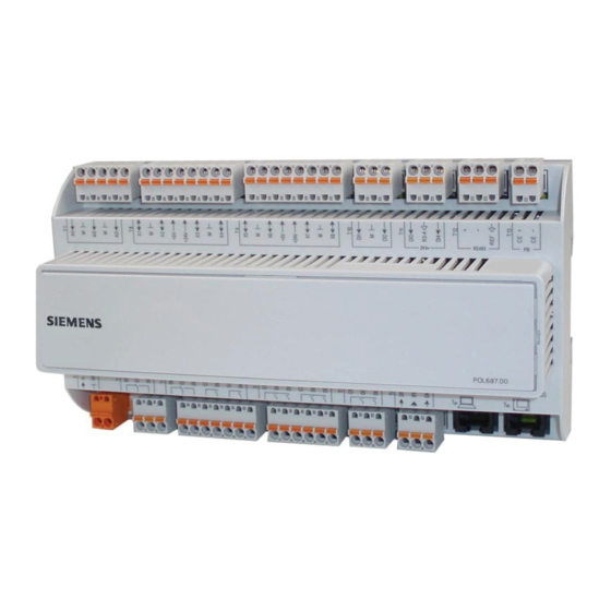 Siemens TUTORbit POL945 Instructions For Installation, Use And Maintenance Manual