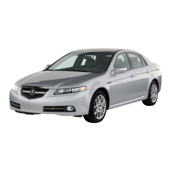Acura 2008 TL Owner's Manual
