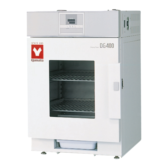 Yamato DG400 Manual