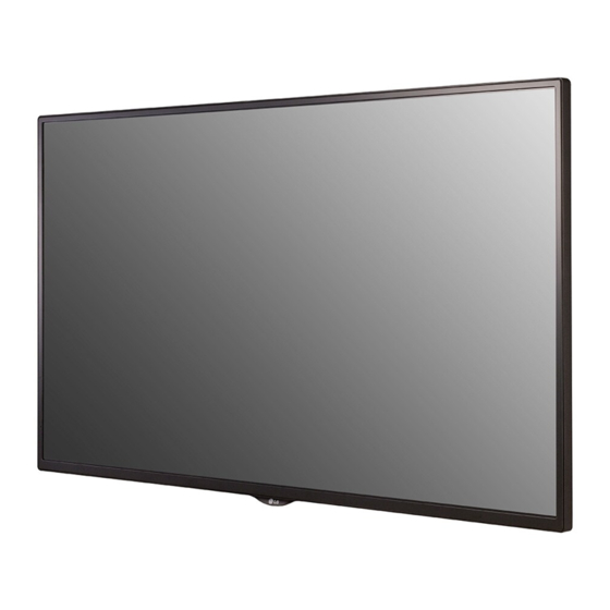 LG 43SE3KD-B Owner's Manual