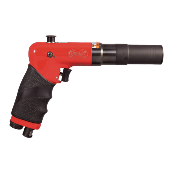 Sioux Tools 14S2500SR Instructions-Parts List Manual