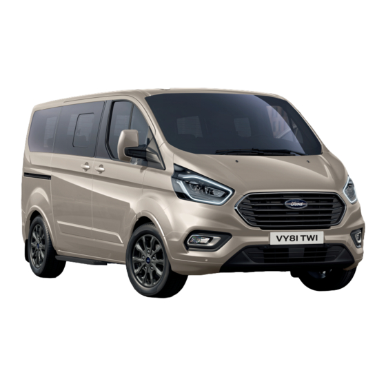 Ford TOURNEO 2019 Manual