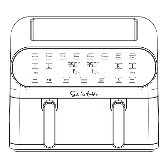 Sur la table SLT-1805 Quick Start Manual