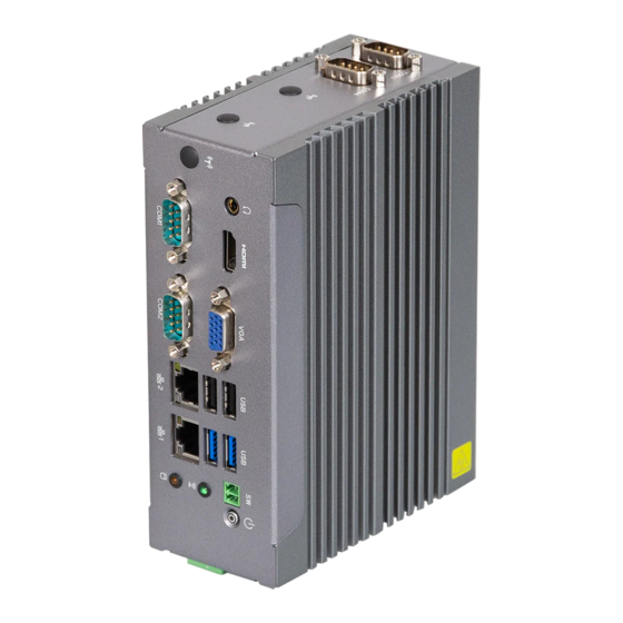GIGAIPC QBiX-DR-EHLA6412H-A1 Quick Start Manual