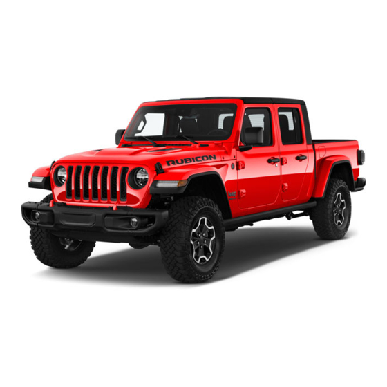 Jeep GLADIATOR 2022 Owner's Manual
