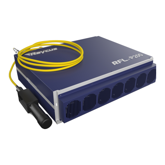 Raycus RFL-P200MX User Instruction