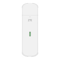 Zte MF833U1 Quick Start Manual