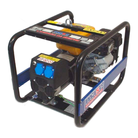 Mase Generators EA 30 R Use And Maintenance Manual