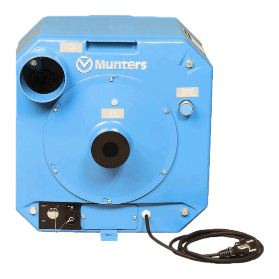 Munters M120 User Manual