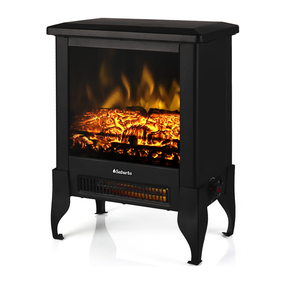 Turbo Suburbs TS17 - Electric Stove Manual