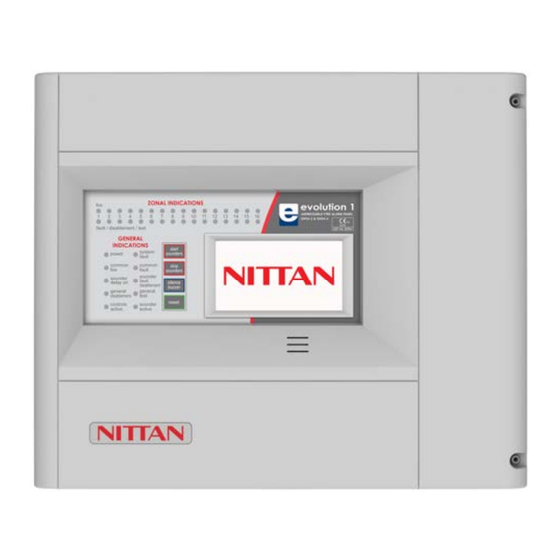 Nittan Evolution 1 Installation Manual