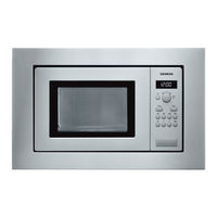 Siemens HF15M561 Instruction Manual
