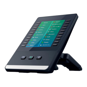 Yealink EXP50 Quick Start Manual