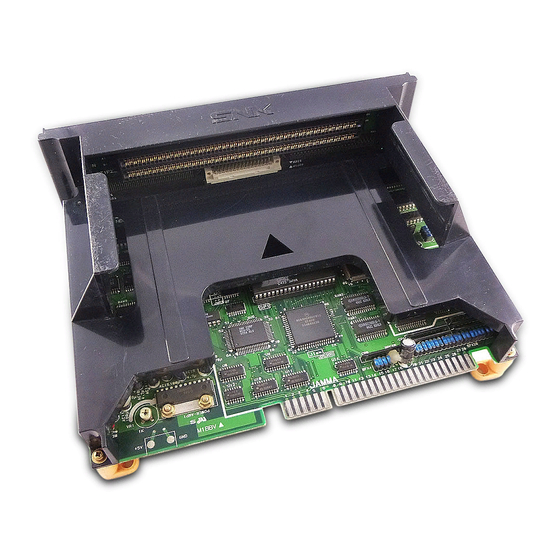 SNK NEO-GEO MV-1FZ Service Manual