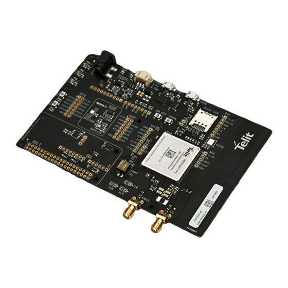Telit Wireless Solutions Bravo Application Note