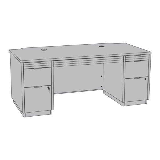 Sauder worksense PALO ALTO 427796 Manual