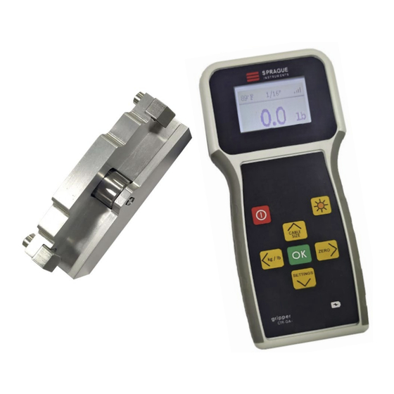 Sprague Gripper CTR-BCWL-30 Manuals