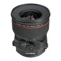 Canon TS-E Series User Manual