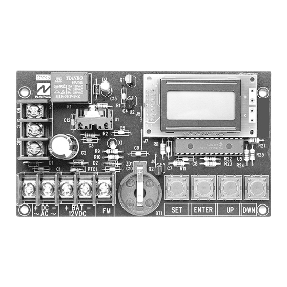 NAPCO NP-DTM7D24H Instructions