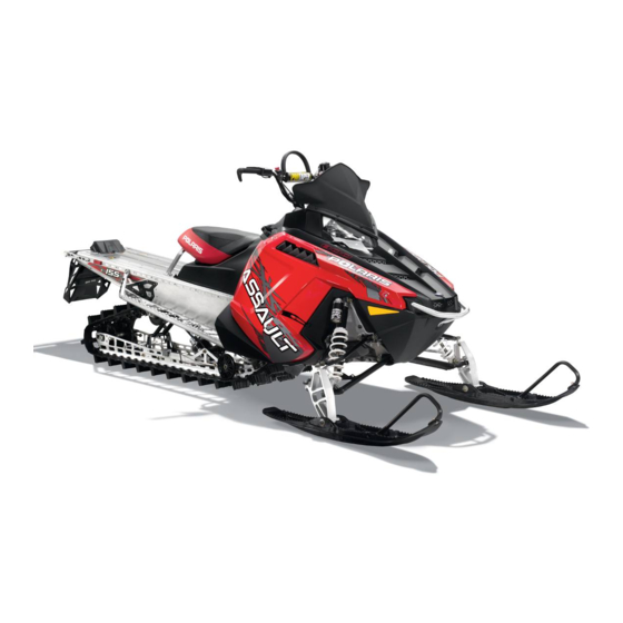 Polaris 800 RMK ASSAULT 2013 Owner's Manual