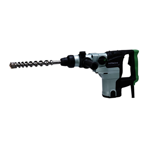 Hitachi DH 38MS Handling Instructions Manual