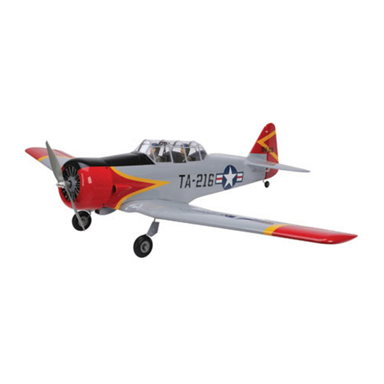 E-FLITE AT-6 25e Texan ARF Manuals