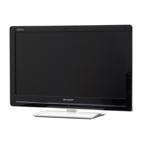 Sharp LC-26LE430E Service Manual