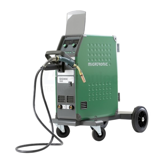 Migatronic SIGMA 300 Compact Instruction Manual