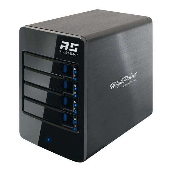 HighPoint RocketStor 6314A User Manual