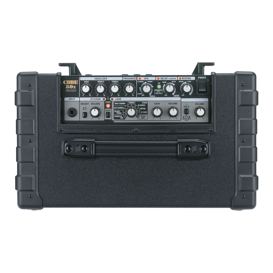 Roland CUBE-80X Owner's Manual