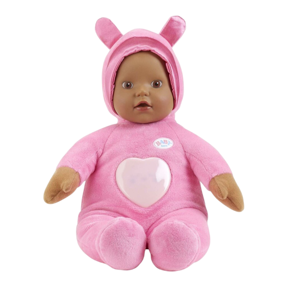 Zapf Creation BABY born Goodnight Lullaby baby 916205 Manual