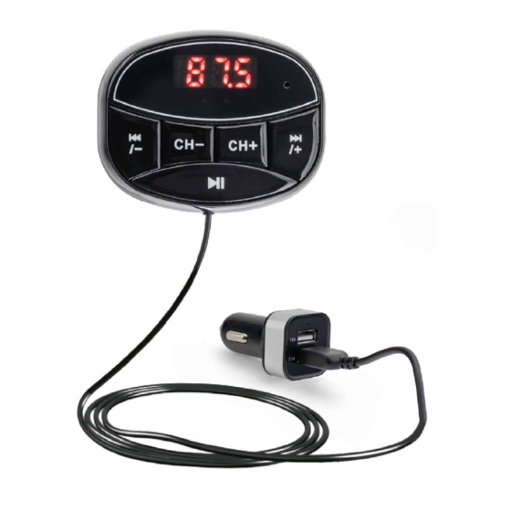Caliber PMT 563BT Quick Start Manual