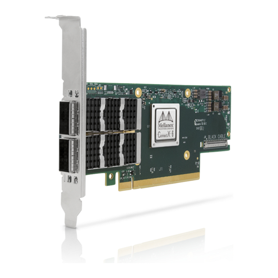 Nvidia Mellanox ConnectX-6 MCX654106A-ECAT User Manual