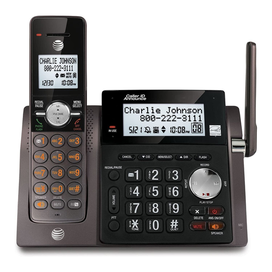 AT&T CL83143 Complete User's Manual