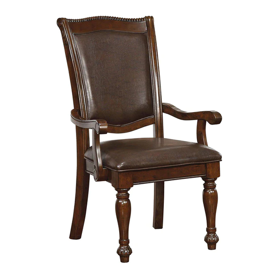 Furniture of America CM3350AC-2PK Assembly Instructions Manual
