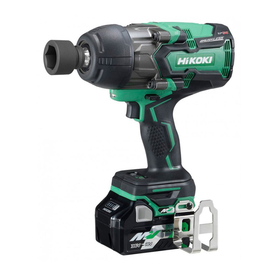 HIKOKI WR 36DB Manuals