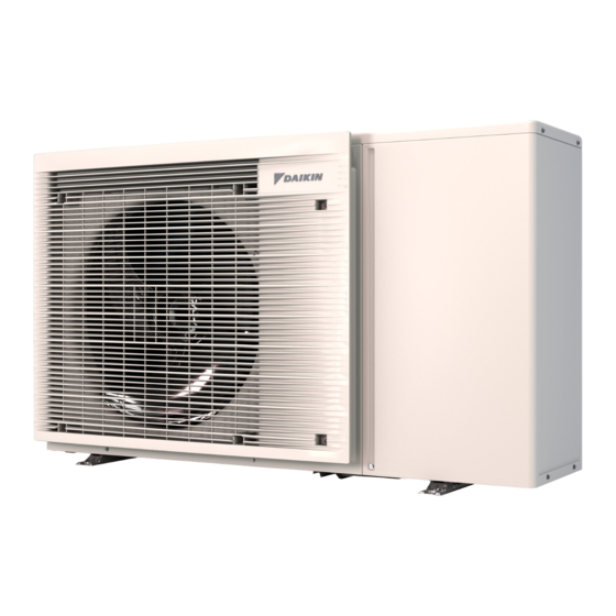Daikin EBLA04E2V3 Installer's Reference Manual