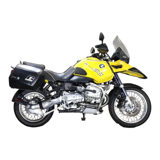 BMW R 1150 GS Rider's Manual