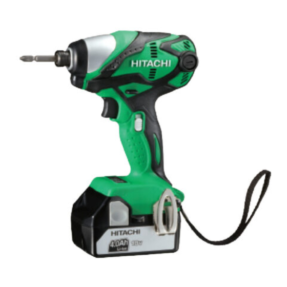 Hitachi WR 14DSDL Handling Instructions Manual