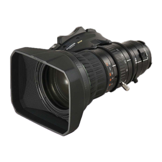 FujiFilm FUJINON XT20sx4.7BRM-K3 Operation Manual