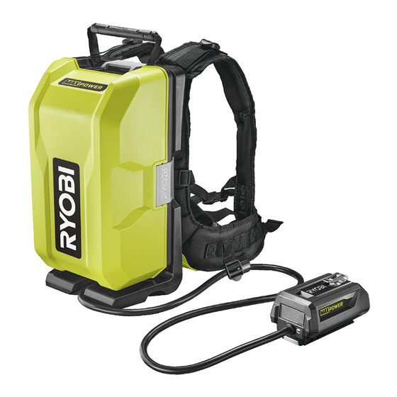 Ryobi RY36BP3PA Manual