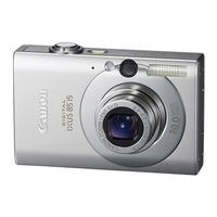 Canon Digital IXUS 90 IS User Manual