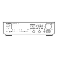 Marantz AV560 U Service Manual