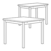 IKEA BJURSTA DINING TABLE 35/51/66