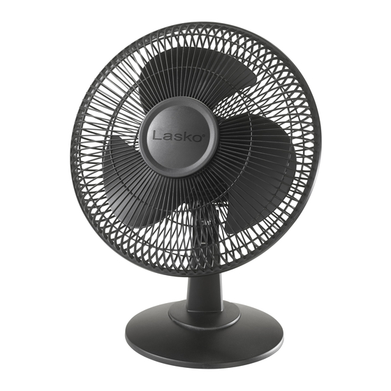 Lasko 2012 white Operating Manual